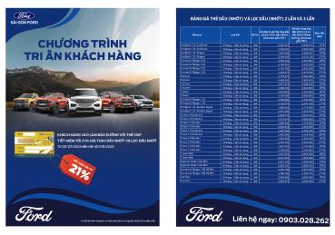 Chương trình Tri ân khách hàng của Sài Gòn Ford