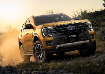 Ford Everest Wildtrak 2023 về Việt Nam có giá bao nhiêu?