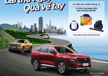 LÁI THỬ NGAY - QUÀ VỀ TAY CÙNG SÀI GÒN FORD
