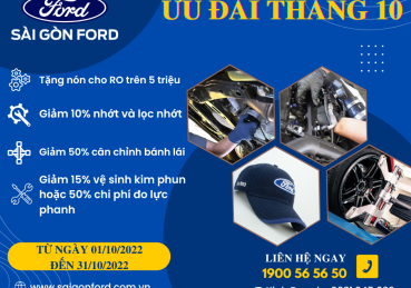 Ưu đãi đặc biệt cho tháng 10